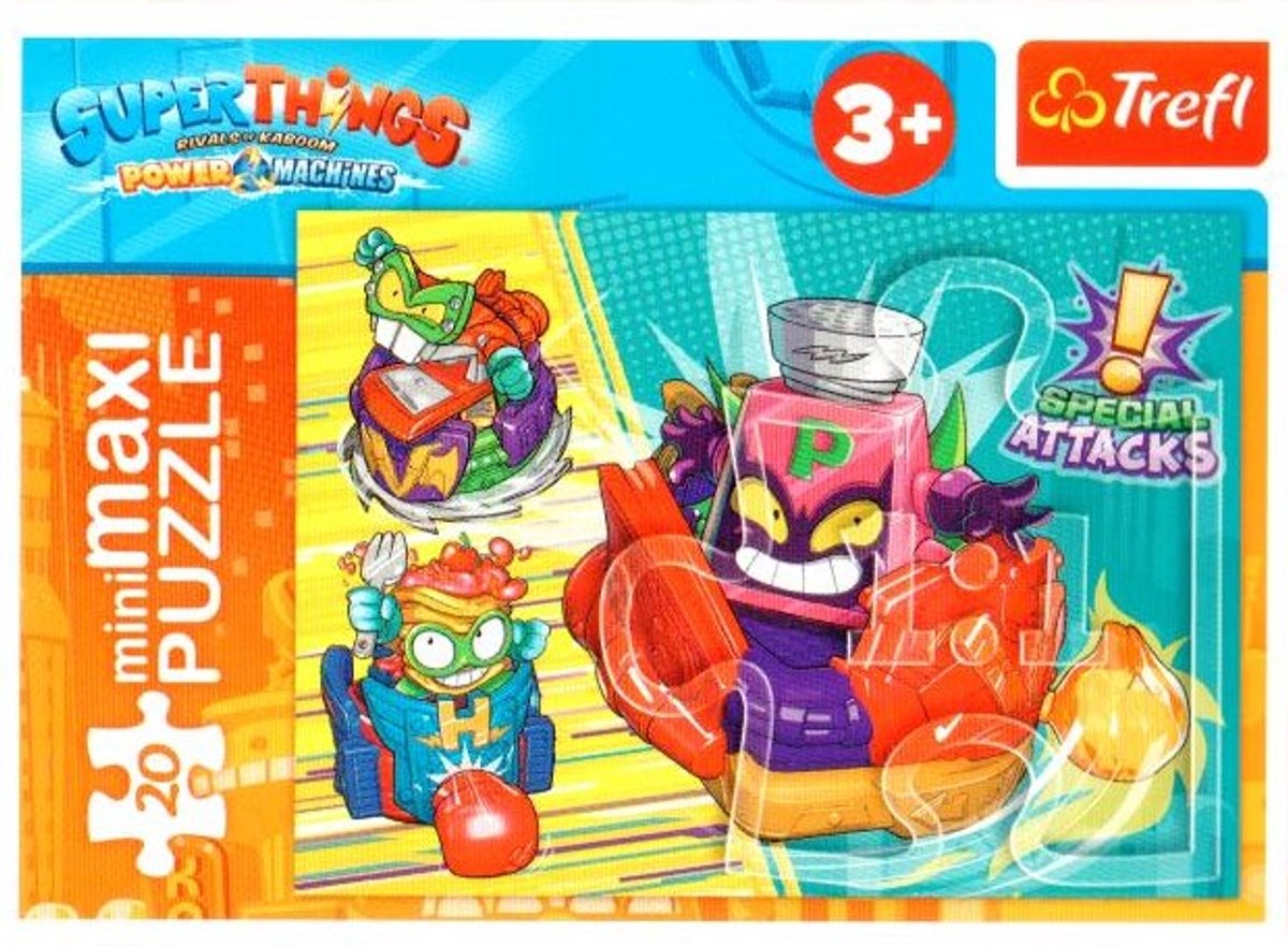 Super Things Mini Maxi Puzzel 20 Stukken - Trefl