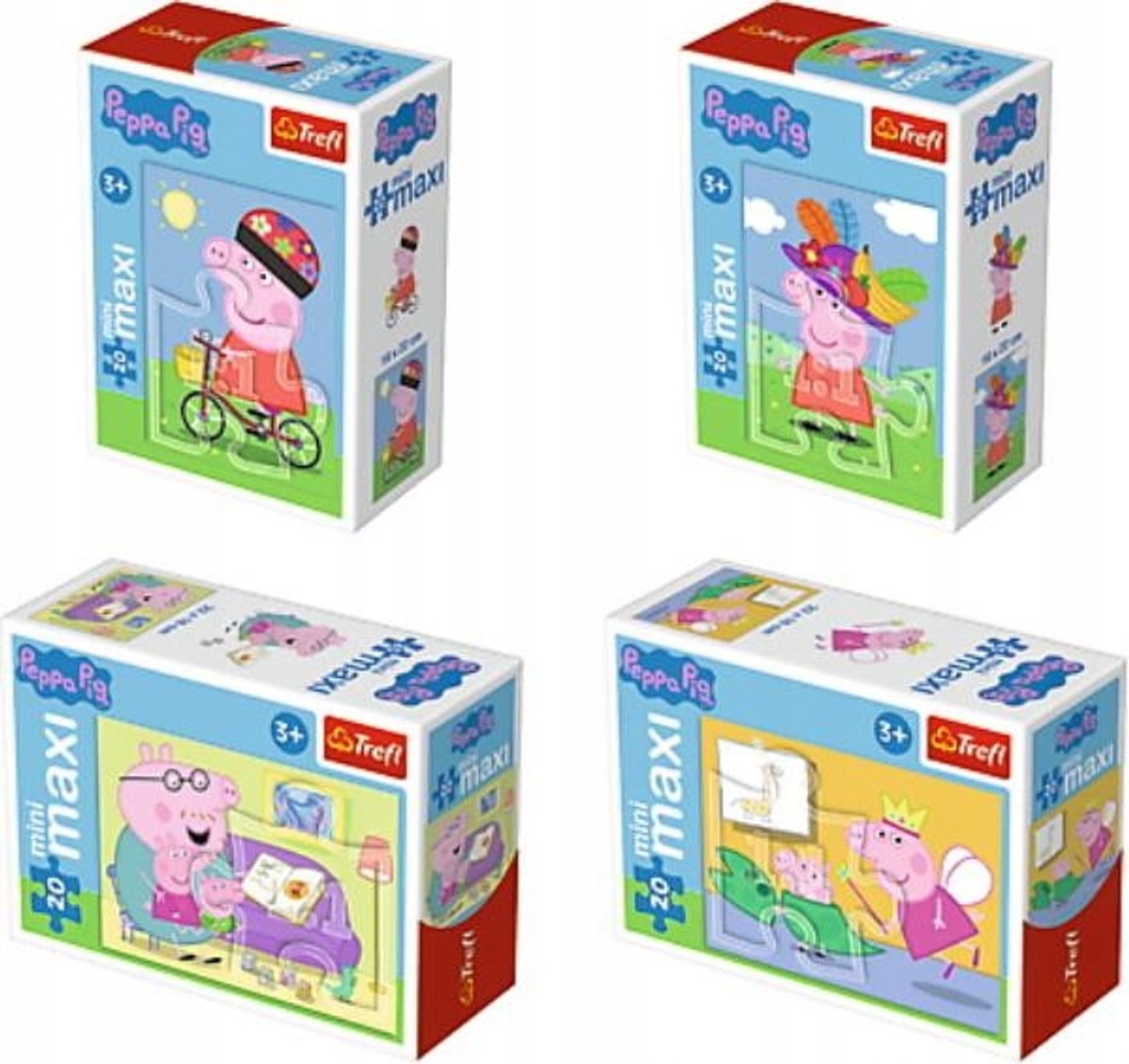 Trefl MiniMaxi Peppa Pig Puzzel 20 Stukjes (3+ Jaar)