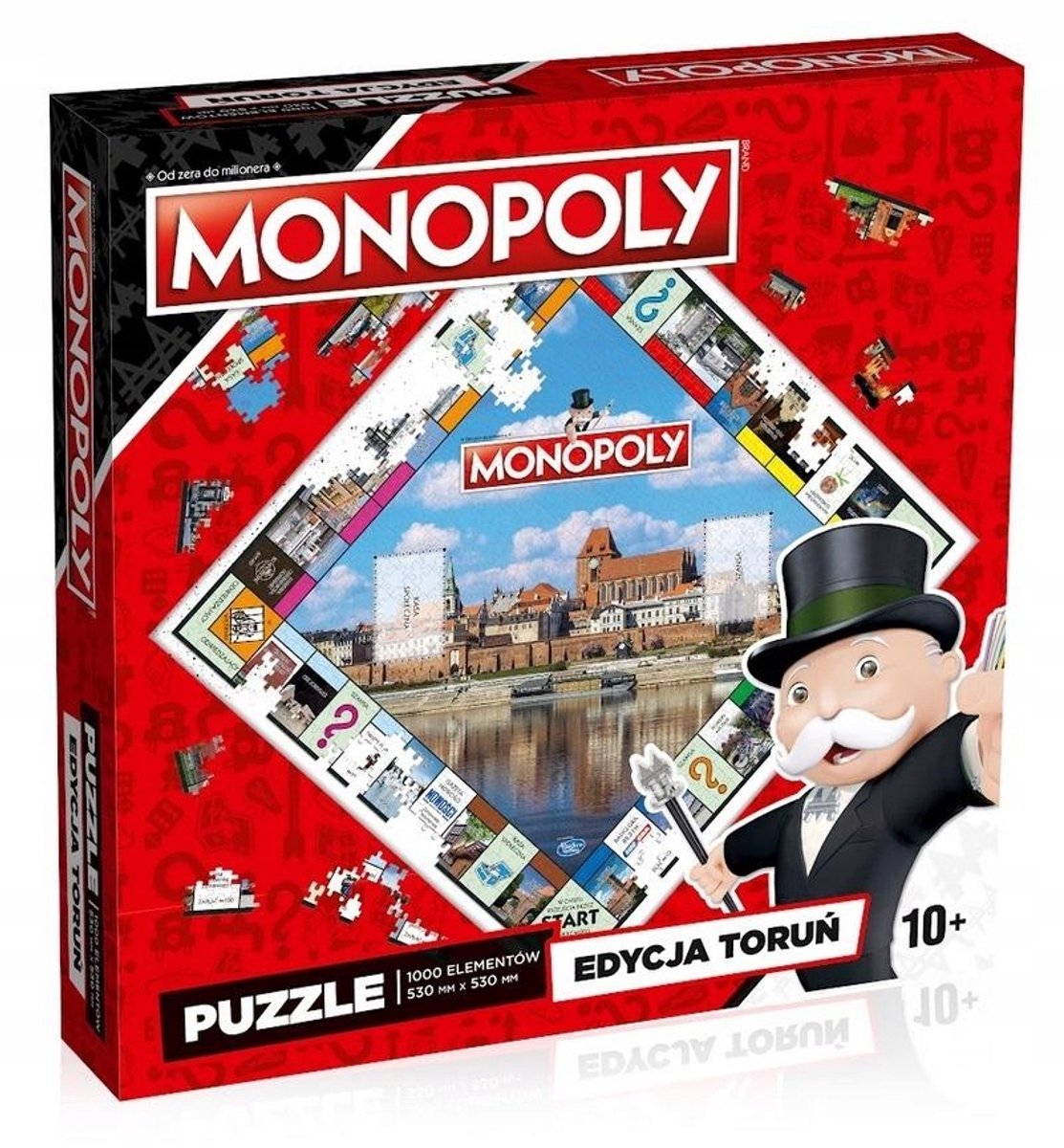 Monopoly Puzzel Toruń Premium 1000 Stukken