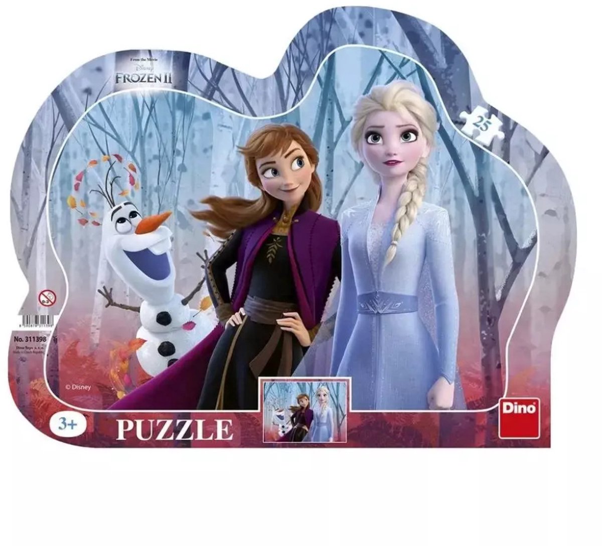 Frozen Puzzel voor Kinderen - 25 Stukjes