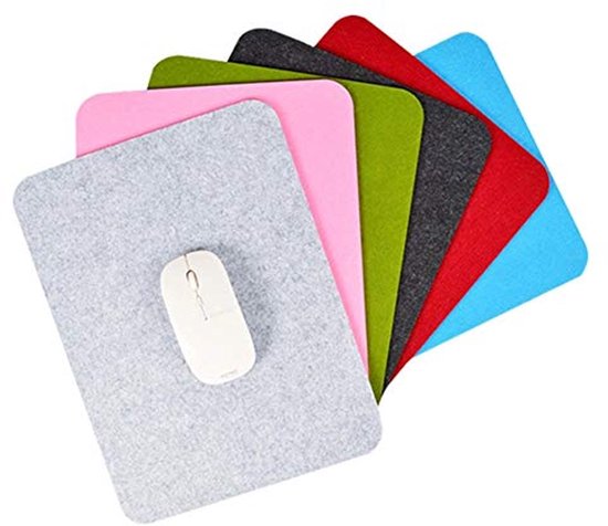 Grote Antislip Gaming Muismat - Vilt Bureau Pad - 60x40 cm - Donkergrijs — afbeelding 2