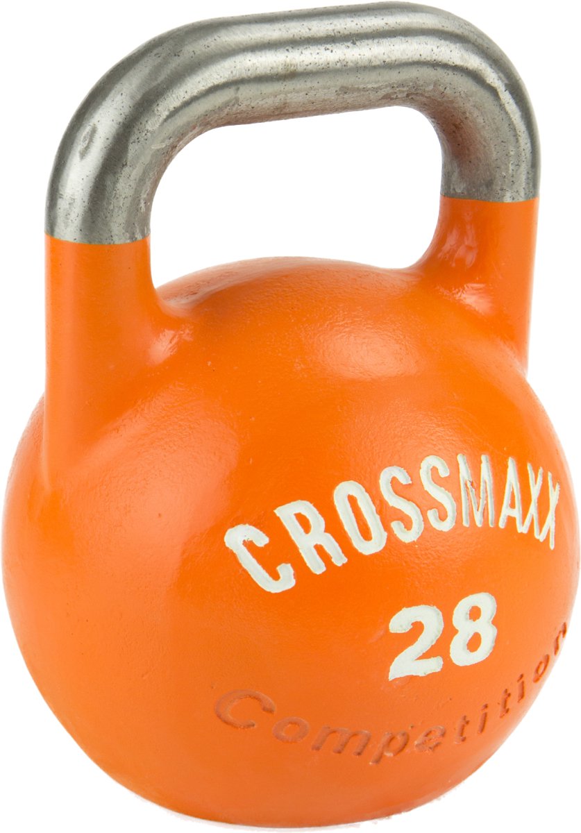 Crossmaxx competition kettlebell l 28 kg l orange