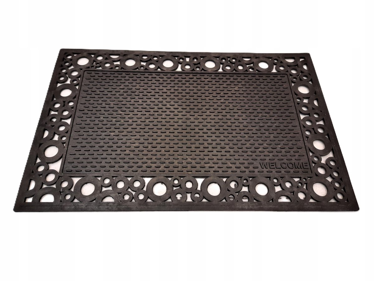 Woonkamerdeurmat 45x70cm - Antislip, weerbestendig, PVC