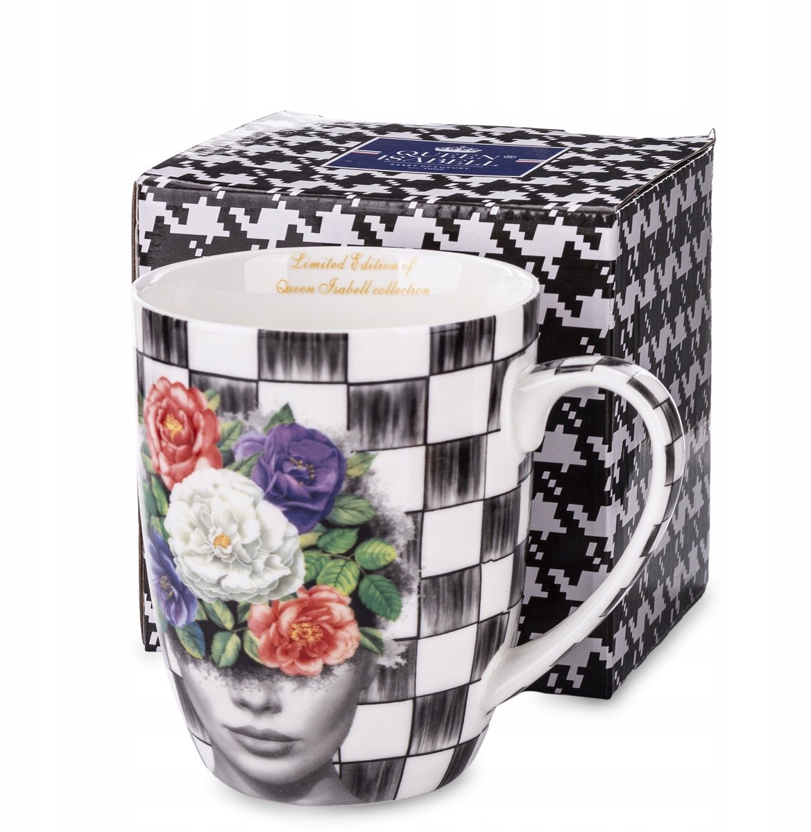 Koningin Isabell Porseleinen Mok 400 ml - Elegant Bone China