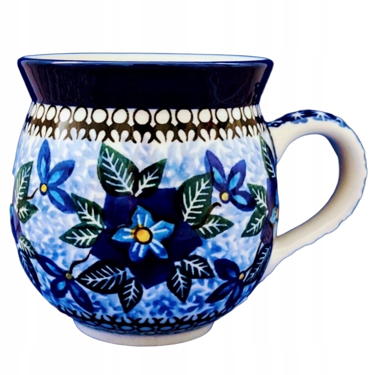 Handgeschilderde keramische mok 350ml - Bolesławiec Decoratie U1864 U4