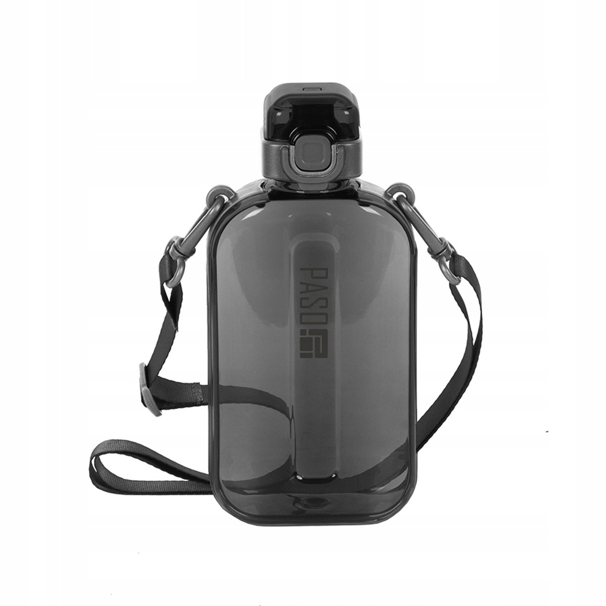Paso Bidon 750ml Grijs met Schouderband, BPA-vrij