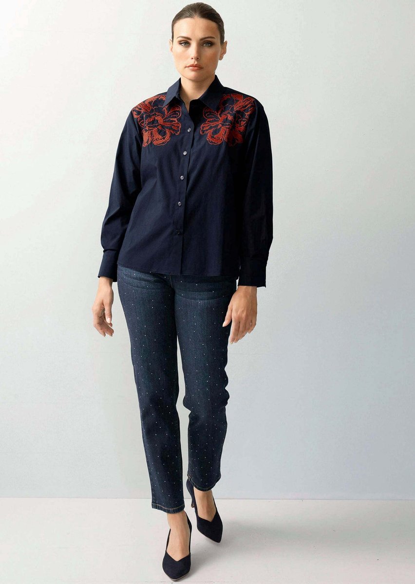 ALBA MODA Overhemdblouse Blouse