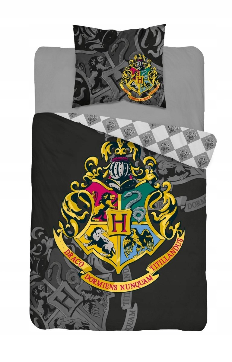 Harry Potter Hogwarts dekbedovertrekset 140x200 cm katoen