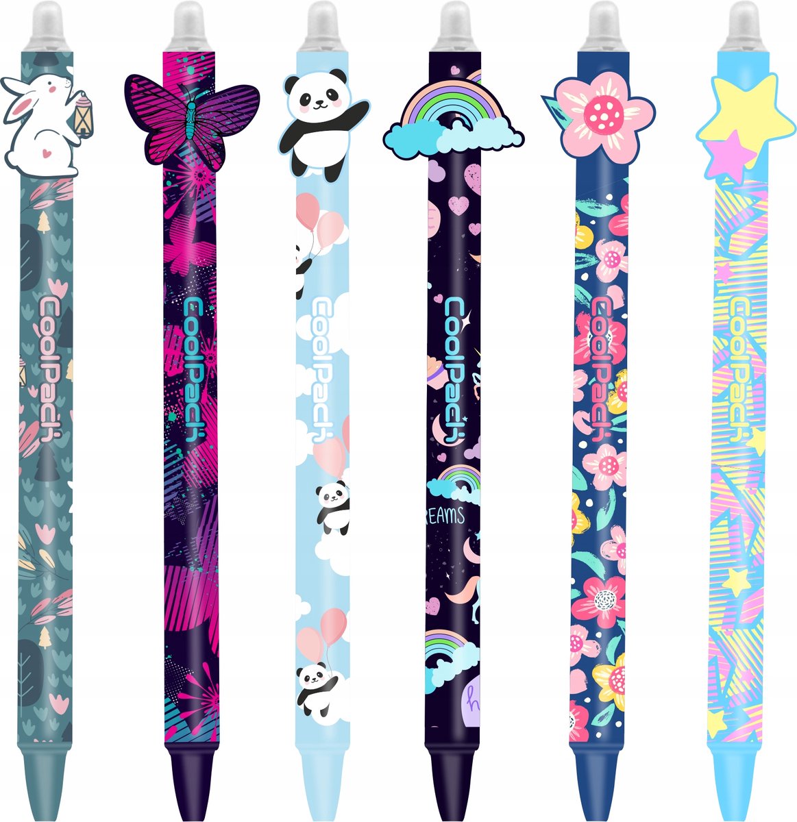 Uitwisbare Pen Coolpack - Jongens, Blauwe Inkt, 0.5mm