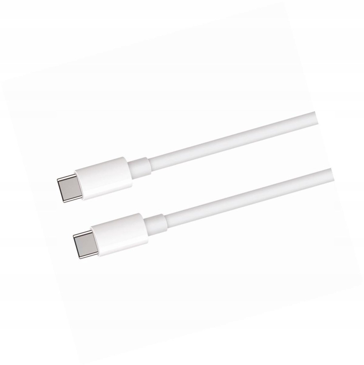 Maxlife USB-C naar USB-C Kabel 2m - Snel Laden, Wit