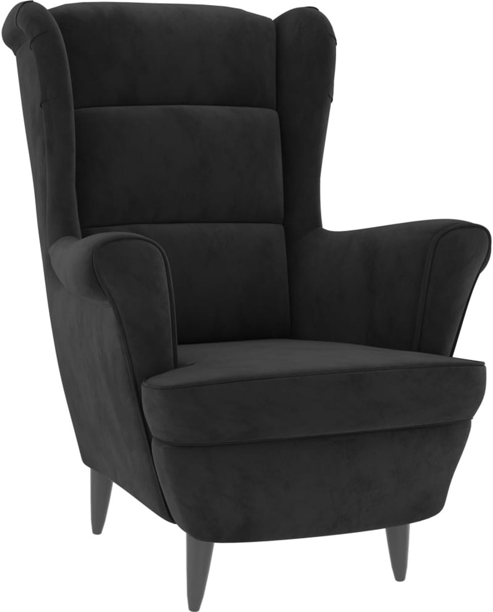 Fauteuil - Relaxzetel - Relaxstoel - Relaxfauteuil - Stoel - Met armleuning - Voor één Persoon - Zwart
