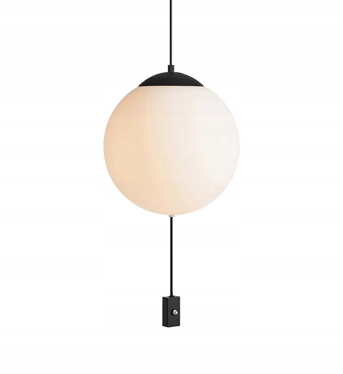 Markslöjd HERE Hanglamp Zwart/Wit - 3xE14 - 56cm Hoog