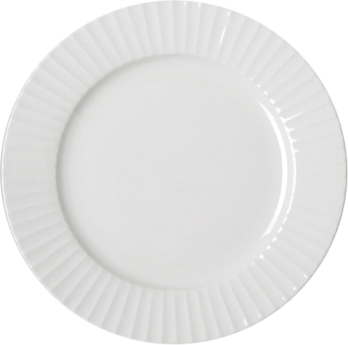 Metropolis Plat Bord 21 cm Wit - RAK Porselein