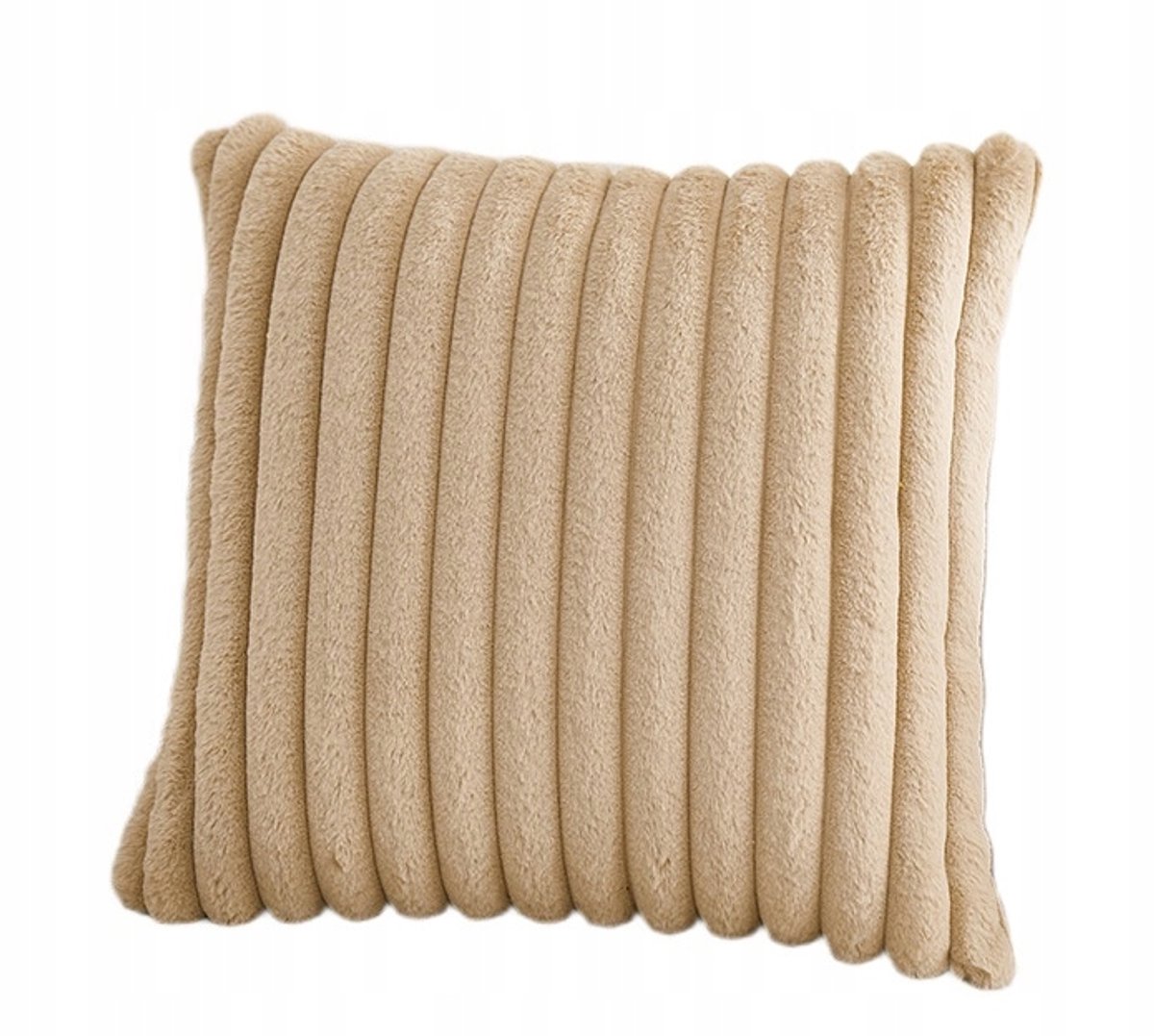 Decoratieve kussenhoezen 43x43 cm Beige Cappuccino Boho Strepen