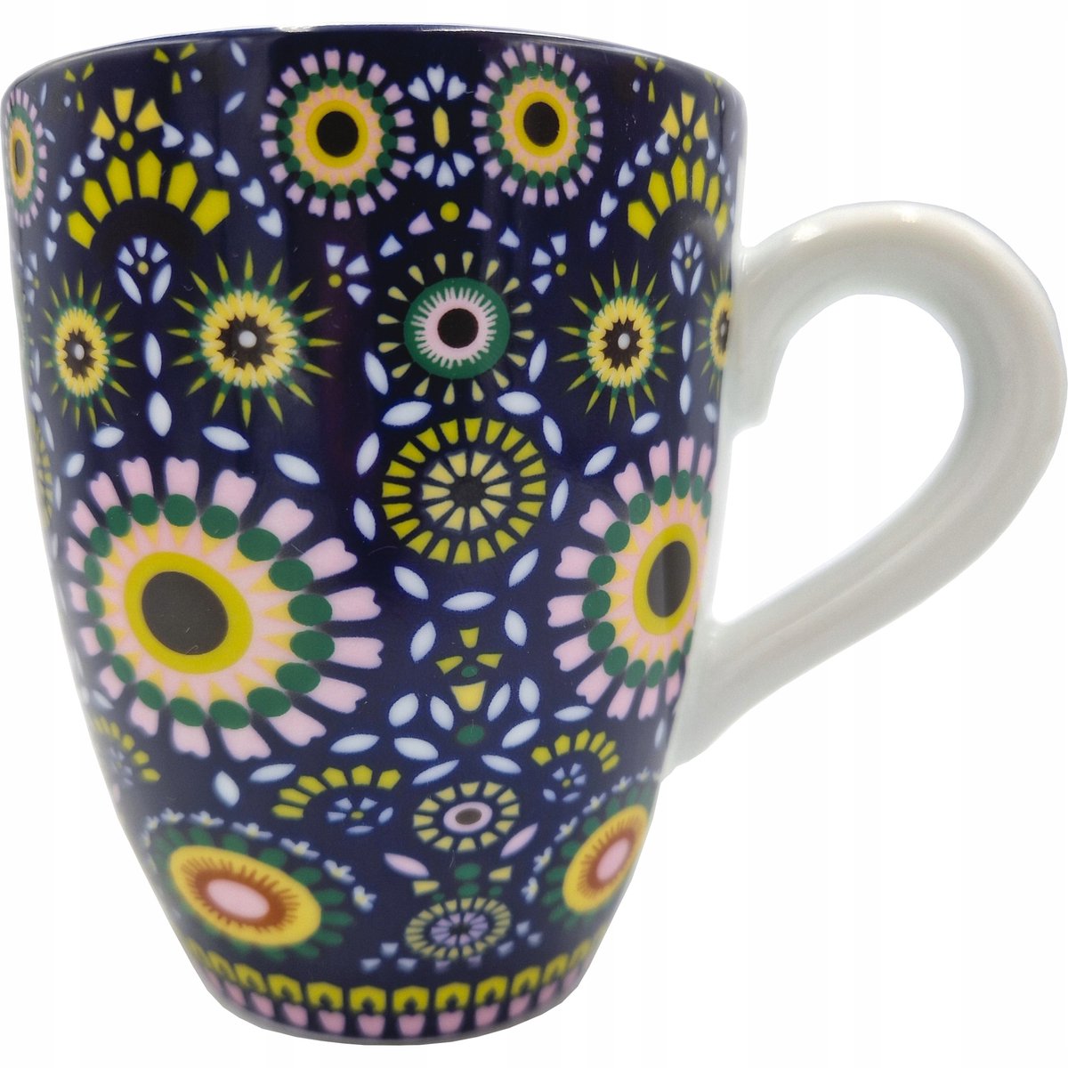 Bogucice Folk Porseleinen Mok 300 ml - handgemaakt ontwerp