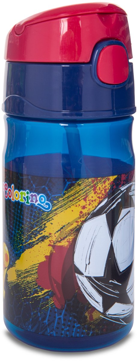 Colorino Handy Bidon Voetbal 300ml - Kindvriendelijk en Veilig