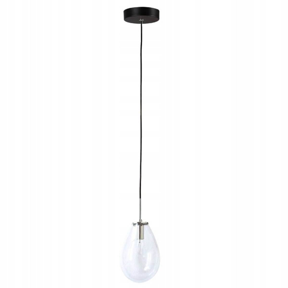 Licht Prestige Fondi 1 Hanglamp Zwart E14 LED Modern Klassiek