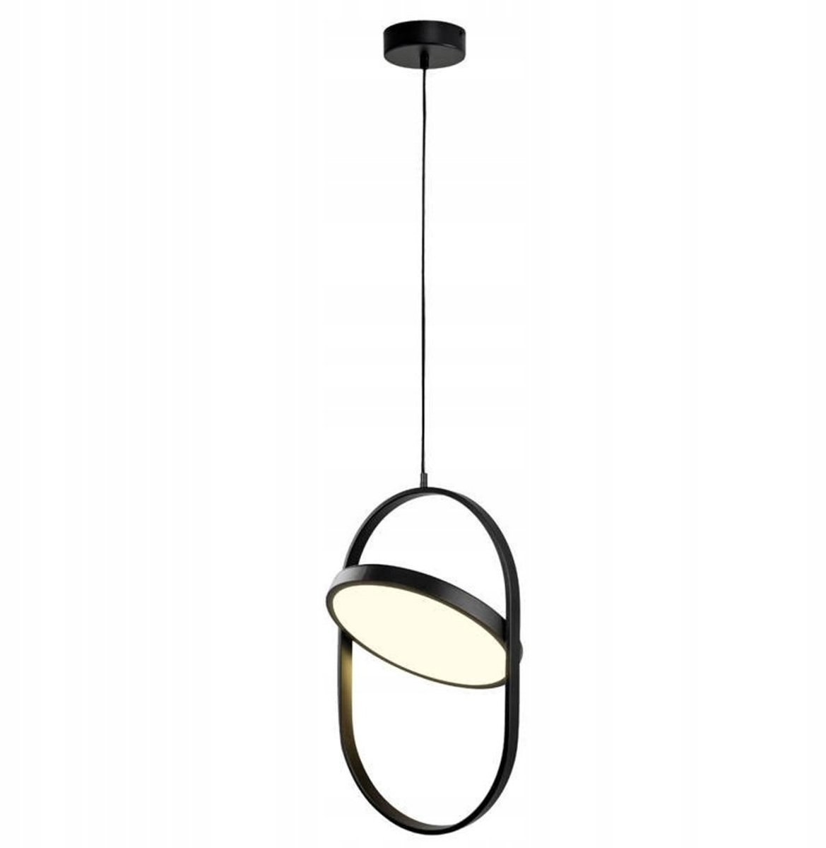 ELIPSE L LED Hanglamp Zwart 65 cm - Modern design