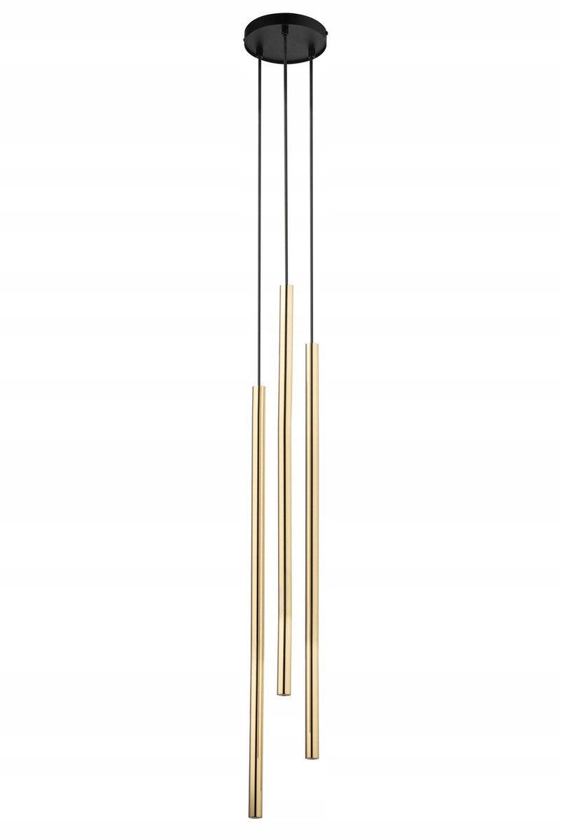 Sigma SOPEL LUX 3 KOŁO hanglamp zwart/goud