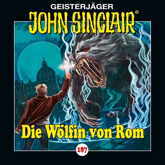 John Sinclair, Folge 187: Die Wölfin von Rom - cover