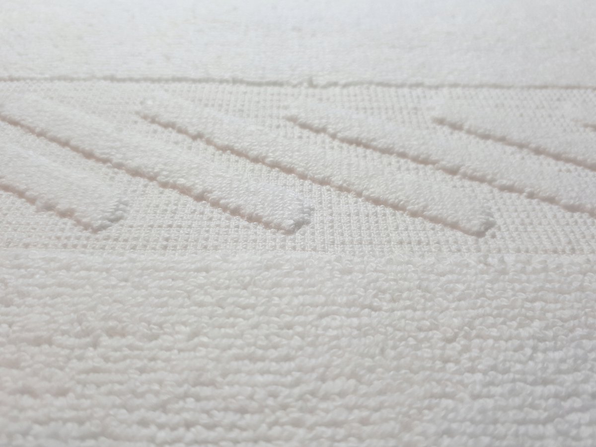 Badmat Hotelkwaliteit 50x70cm - Extra Zacht en Absorberend Wit