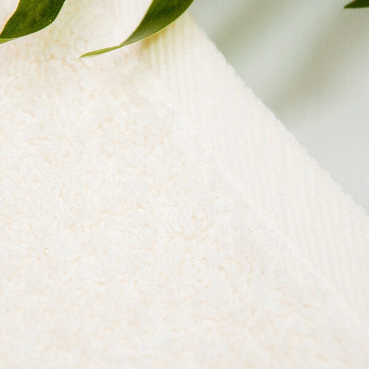 Ja Suna Handdoek 100% Katoen 100x200cm Ecru 450 GSM