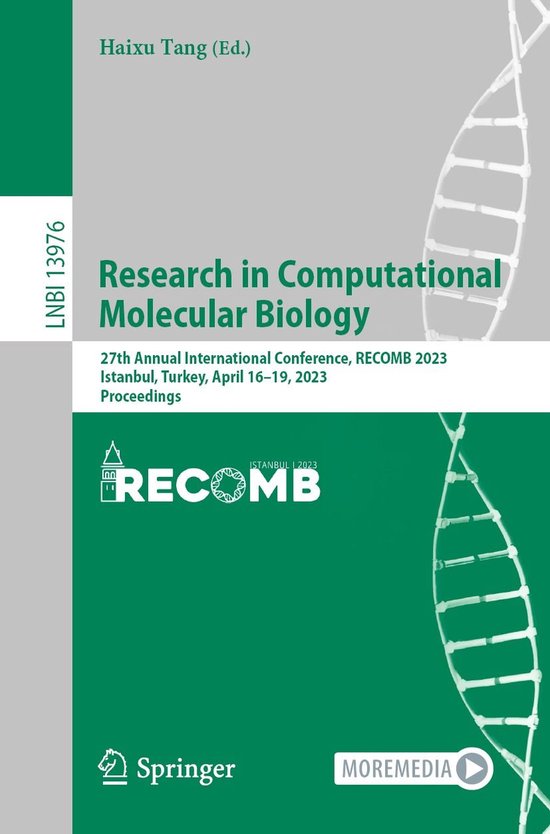 Computer Science (R0) - Research in Computational Molecular  ... - cover