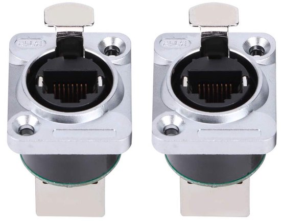 RJ45 Connector Aansluitingen Met Brandvertragende Isolator - 2 Stuks ...