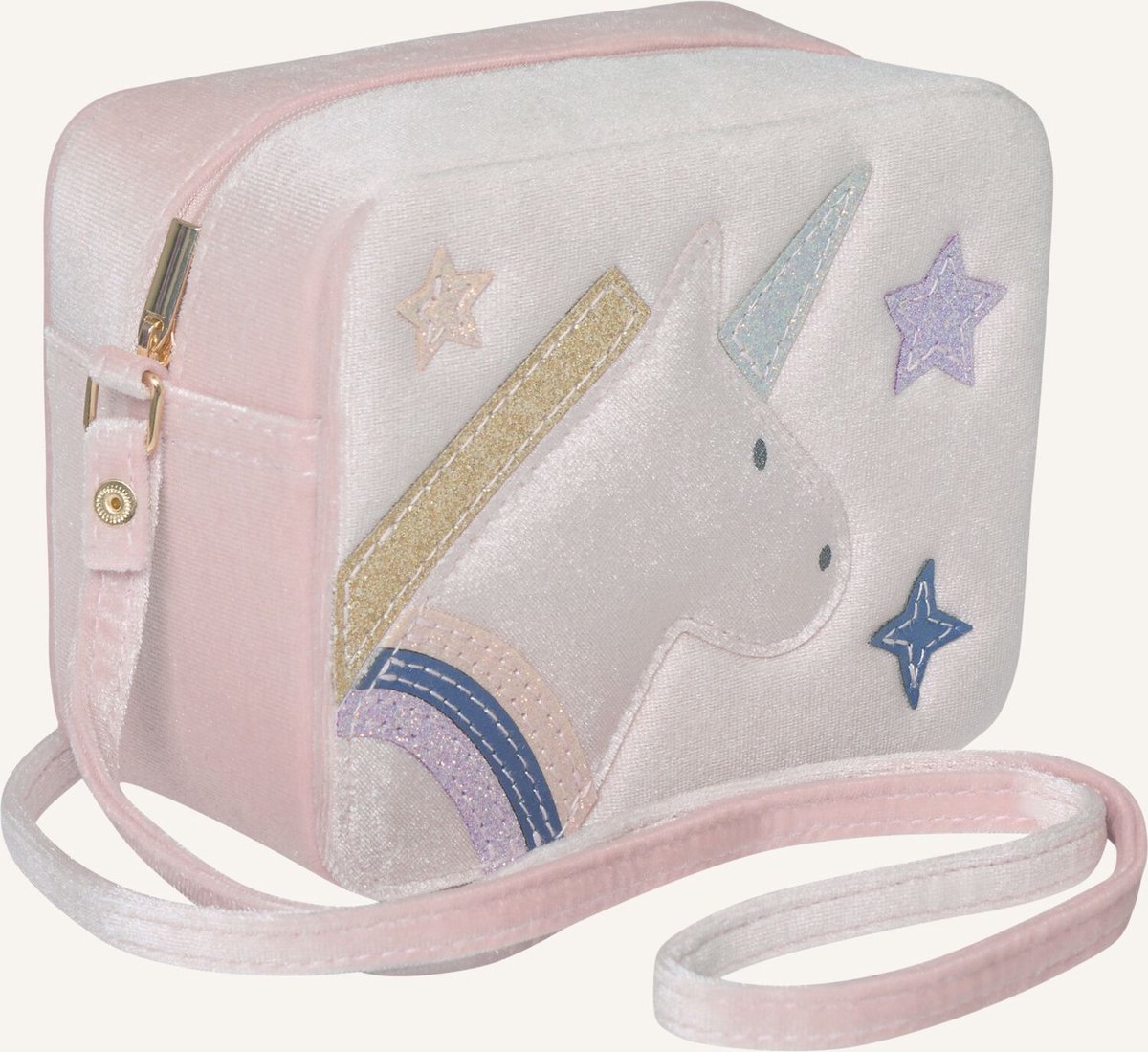 MIMI & LULA Unicorn Boxy Bag Schoudertassen Meisjes - Roze - Maat ONESIZE