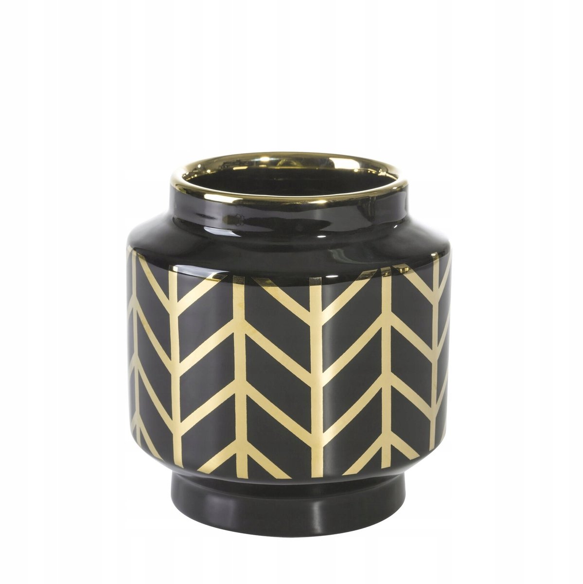 Decoratieve Schalen EMERA1 (03) Ø 12 X 13 CM Zwart
