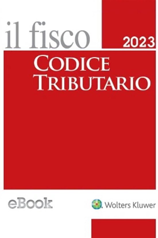 Codice tributario il fisco 2023 - cover
