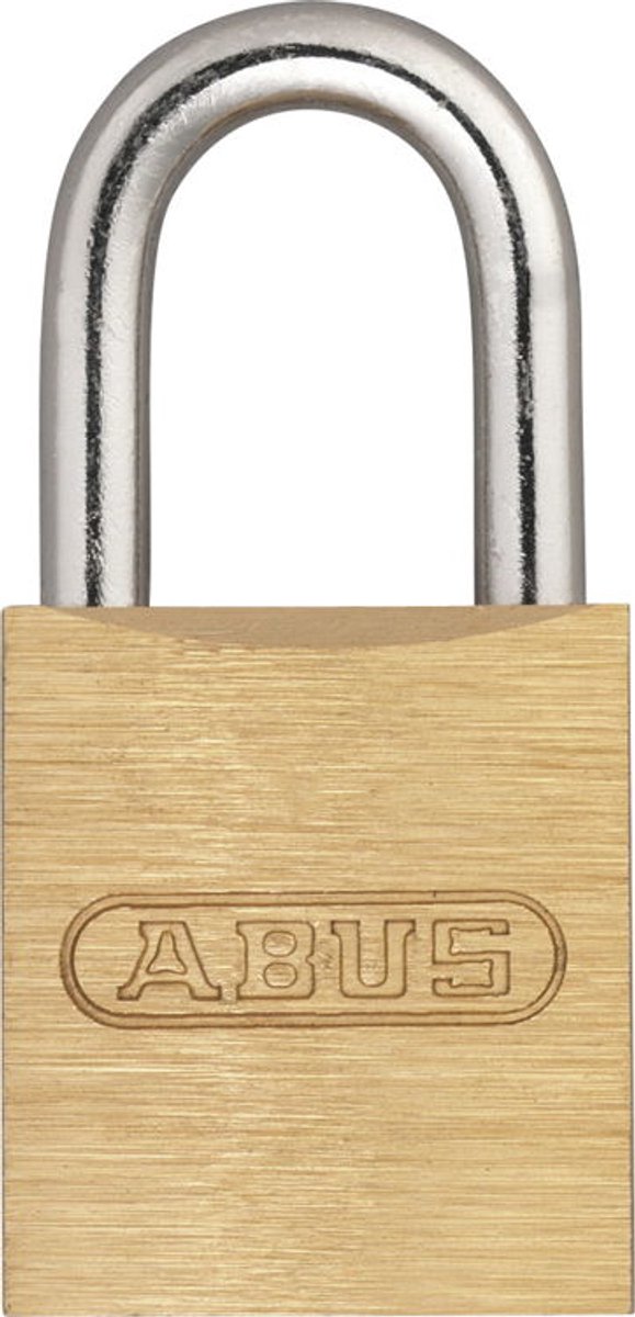 ABUS 719/15 Bevestigingsslot Messing - Op Sleutel