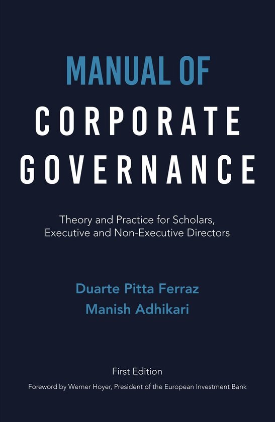 Manual of Corporate Governance - cover