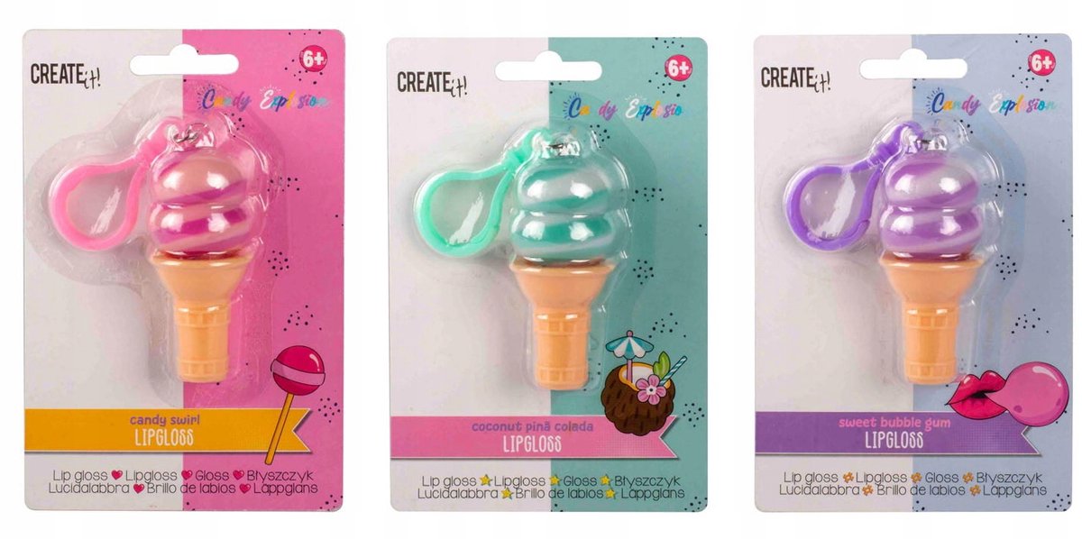 Create It! IJslolly Lipgloss voor Kinderen - 6+ Jaar