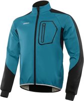 Heren Fietsen Jas Winter Softshell Fleece Thermische Running Windbreaker