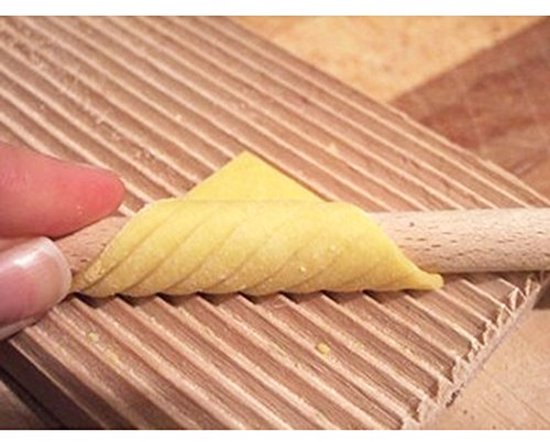 Houten Pastamaker voor Garganelli en Gnocchi - Handig Keukenhulpmiddel voor Zelfgemaakte Pasta van houten — afbeelding 4