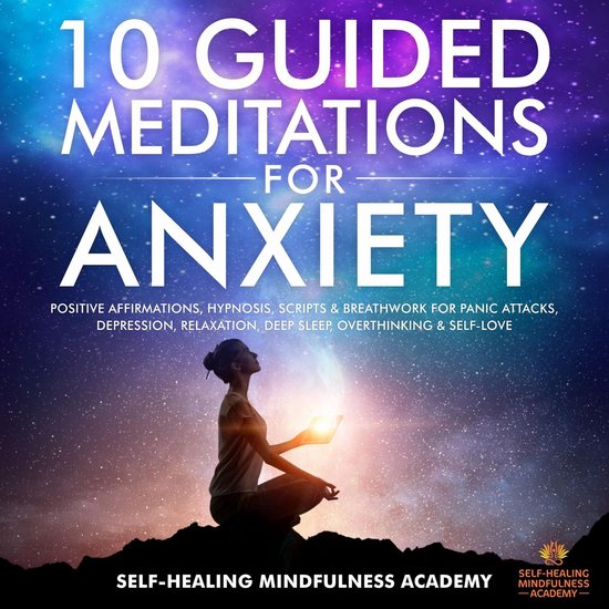10 Guided Meditations For Anxiety - cover