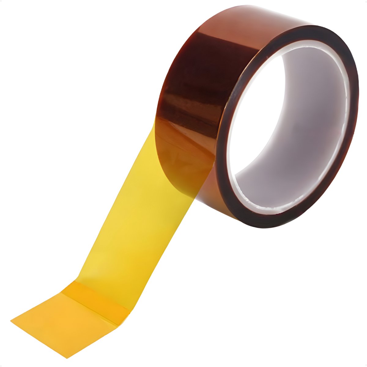 Techidna® - Hittebestendige Kapton Tape - 40mm x 33m - Polyimide Tape voor 3D-Printer, Sublimatie, Solderen & Isolatie
