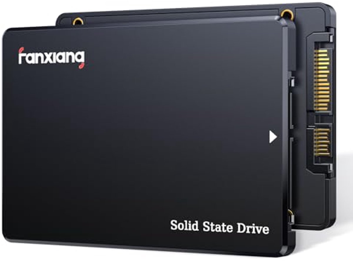 SATA III 2.5" QLC SSD 4TB - Hoge Snelheid - 550MB/s Leessnelheid - 500MB/s Schrijfsnelheid - Interne Hardeschijf voor Snelle Gegevensoverdracht
