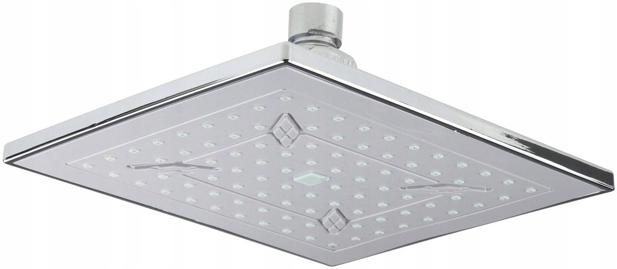 Deante NEMO Rechthoekige Douchekop 160x185mm Chroom/Grijs