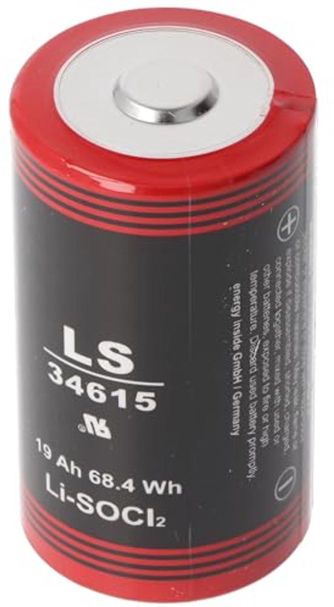 Lithium D Mono Batterij 3,6 Volt 19000mAh