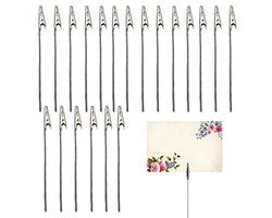 50 Stuks Foto Alligator Clips voor Kaarten en Notities - Memo Clip Houder voor Feestdecoraties