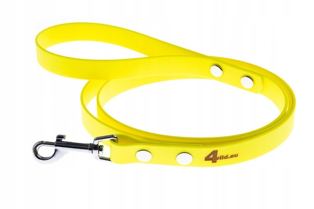 4WILD Waterdicht Hondensnoer 1,5m/2cm Neon Geel