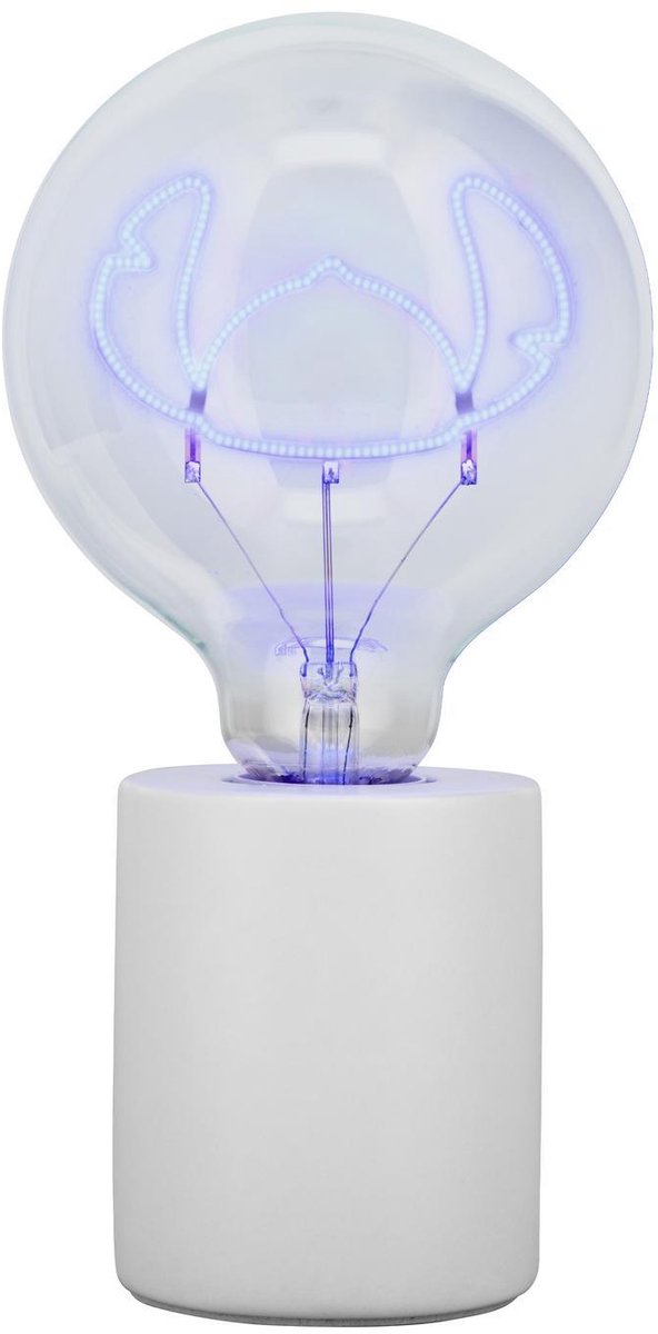 Paladone Stitch LED Neon Bulb Lamp - 12,5 x 24 cm, Multi