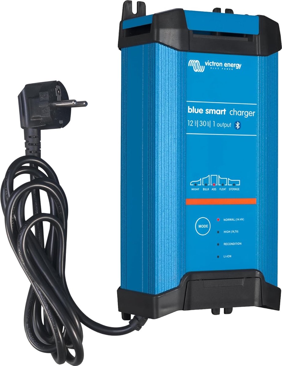 Batterij Oplader 12V 30A met Bluetooth en Enkele Uitgang