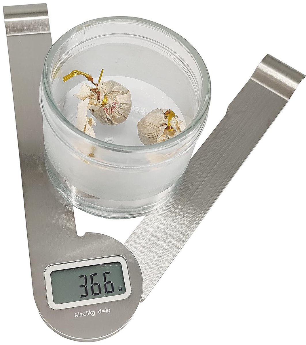 Digitale Keukenweegschaal 5 kg met LCD-Display en Roestvrijstalen Oppervlak