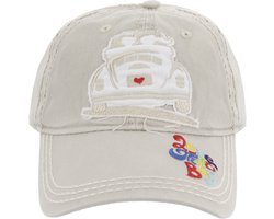 BRISA VW-Collection - Volkswagen retro/vintage baseballpet-militaire pet-cappy snapback met kevermotief, VW-fan-souvenir/cadeau-idee