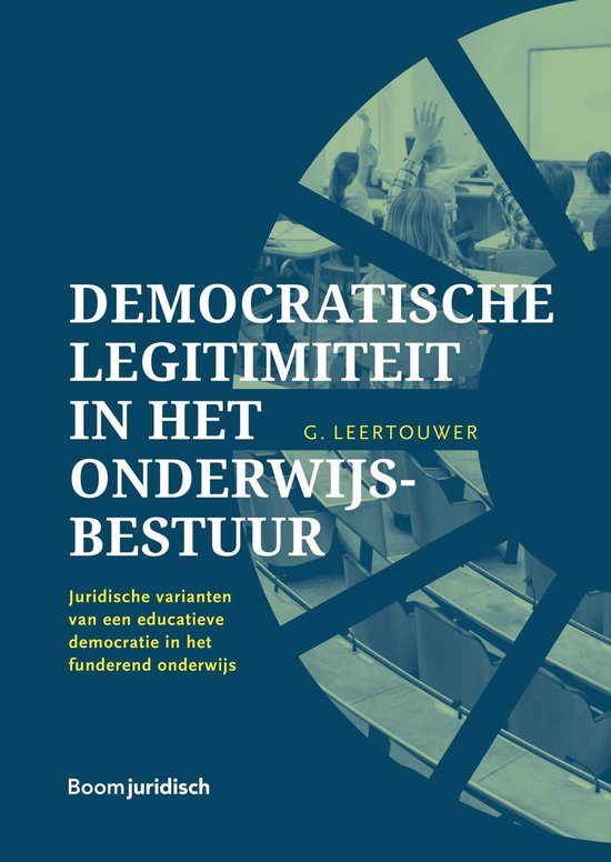 Democratische legitimiteit in het onderwijsbestuur - cover