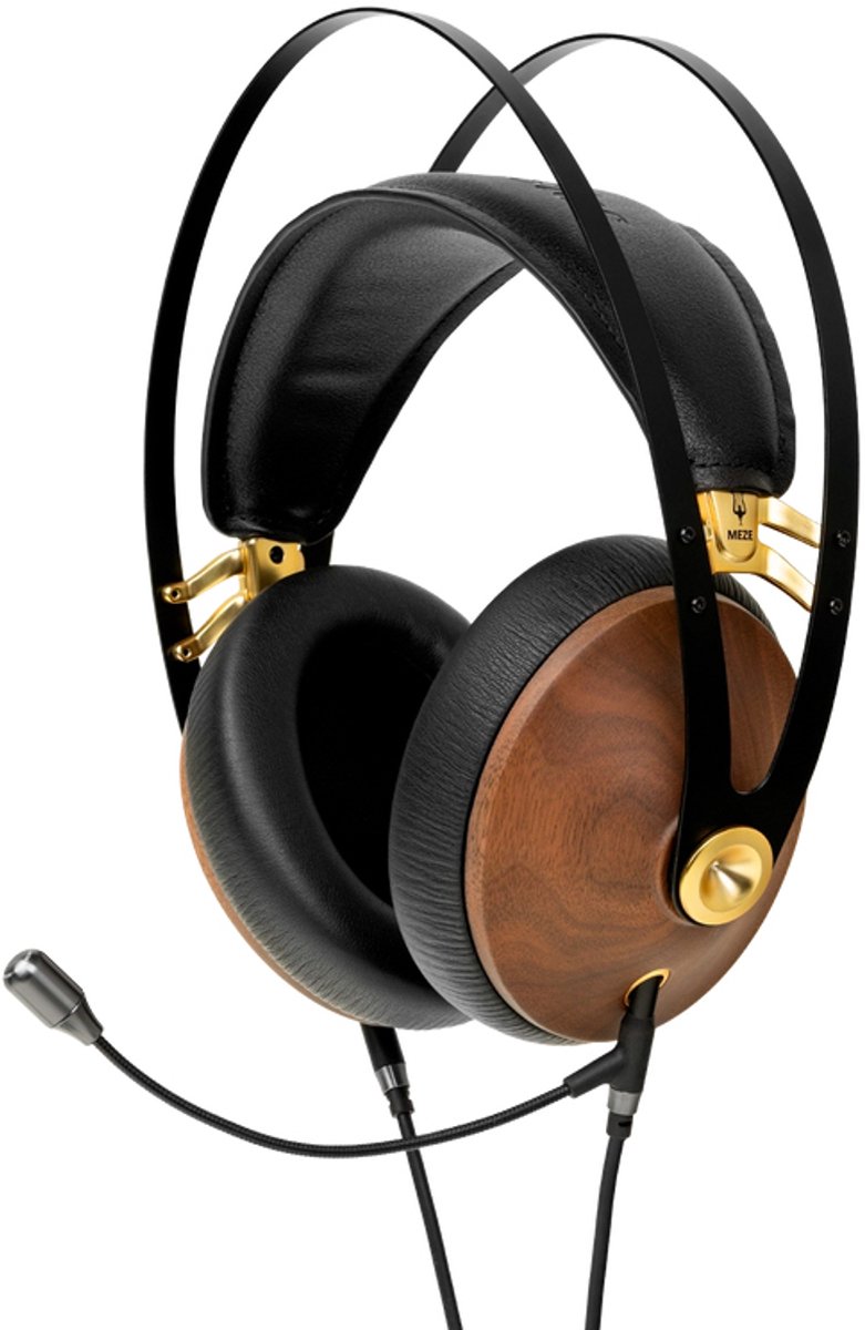 Meze Audio 99 Classics Headset Bedraad Hoofdband Oproepen/muziek Zwart, Goud, Walnoot