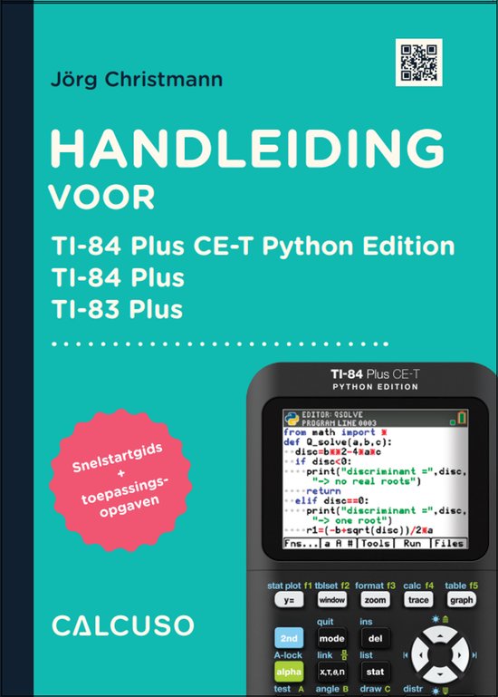 Handleiding voor Grafische Rekenmachine TI-83 Plus – 148 p ... - cover
